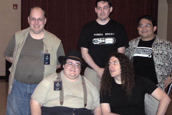 The entire group with Al!